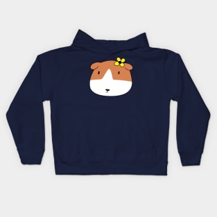 Flower Guinea Pig Kids Hoodie